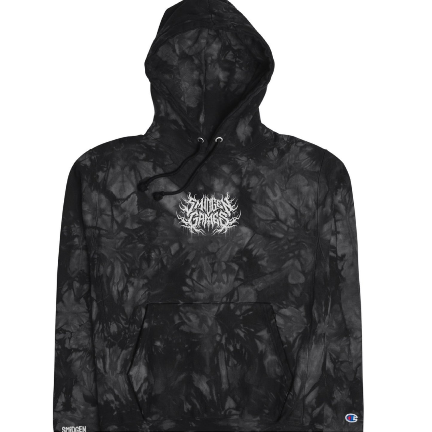 Embroidered Metal Hoodie