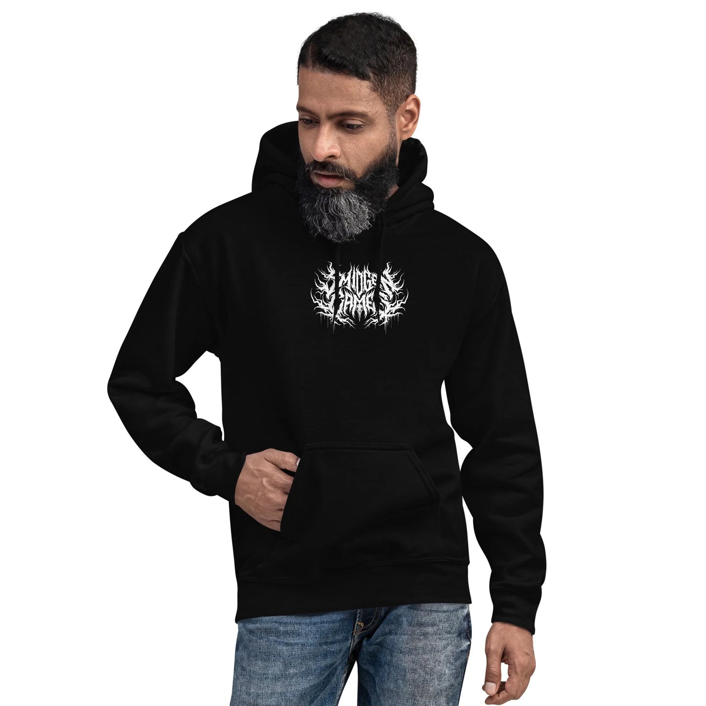 Smidgen Games - Metal Logo Hoodie-67243BAB8F61F_3XL