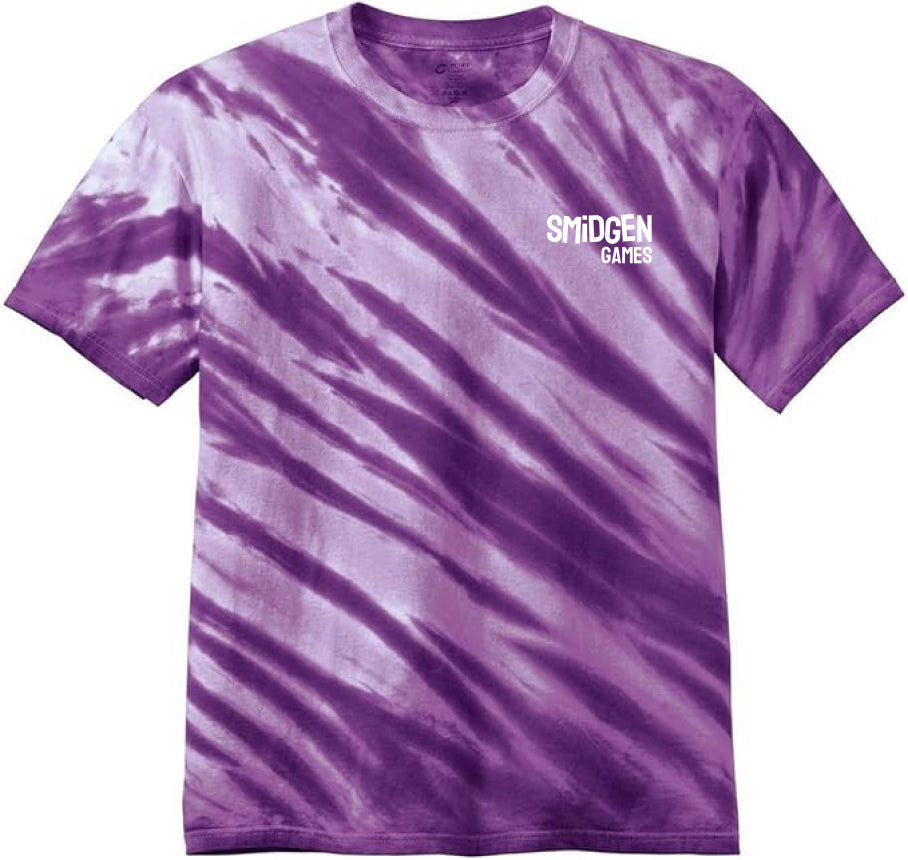 Smidgen Games Tie Dye T-Shirt - Purple-SQ3327162