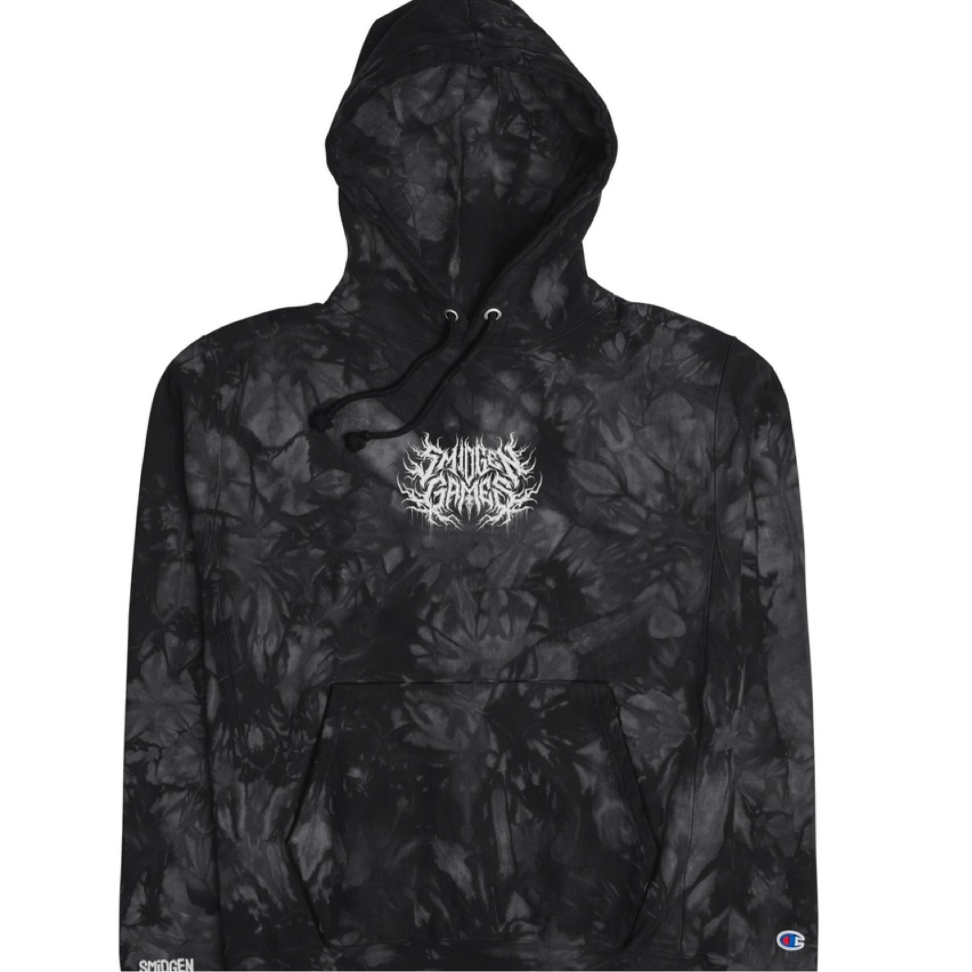 Embroidered Metal Hoodie
